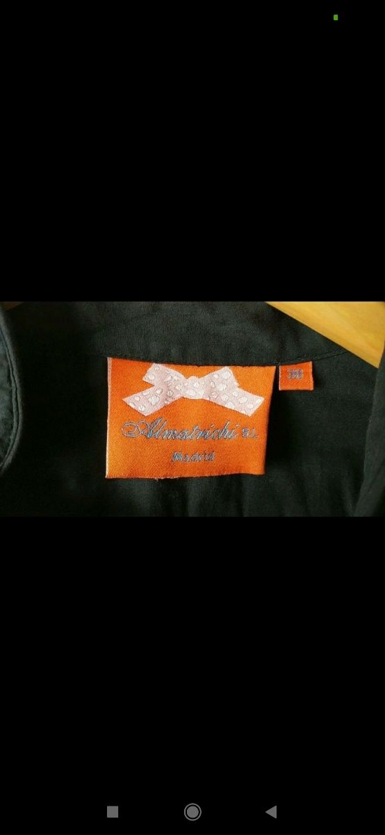 Vestido Almatrichi negro talla 38