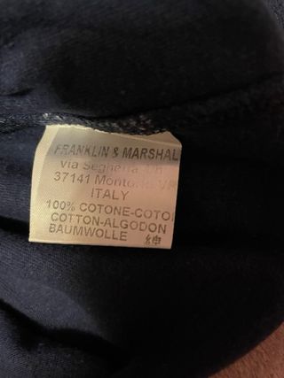 Camiseta m/larga FRANKLIN&MARSHALL t S marino