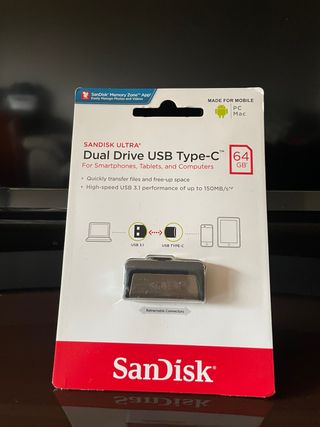 Pendrive SANDISK ULTRA Dual Drive USB Type-C 64 GB