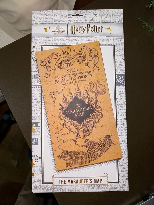 Nuevo Mapa del merodeador Harry Potter