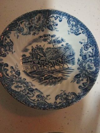 Platitos cerámica inglesa