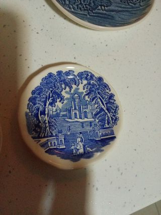 Platitos cerámica inglesa
