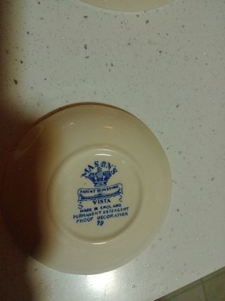 Platitos cerámica inglesa