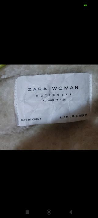 Cazadora Biker de PIEL con forro borreguillo-Zara