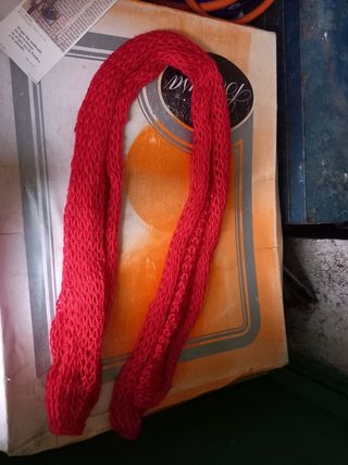 Bufanda de lana años 80