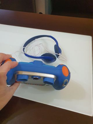 Cámara kidizoom vtech con cascos