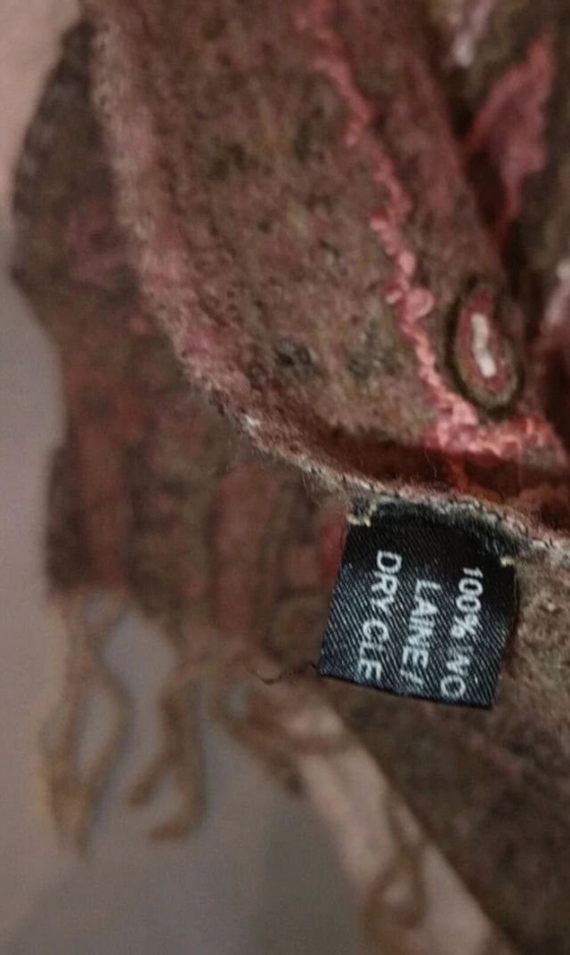 Sciarpa donna Luisa Spagnoli lana 100% vintage