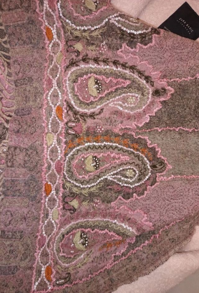 Sciarpa donna Luisa Spagnoli lana 100% vintage