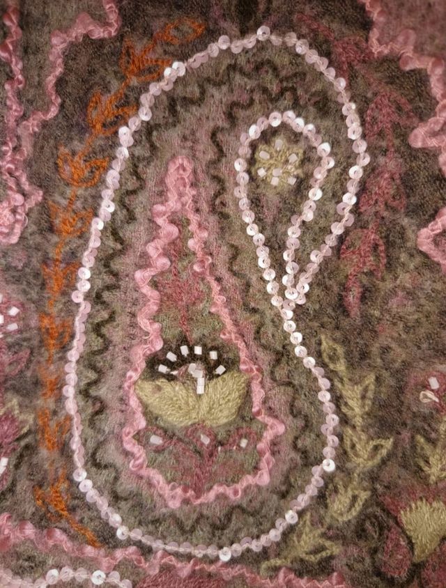 Sciarpa donna Luisa Spagnoli lana 100% vintage