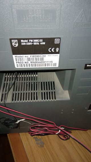 Stereo CD, cassette, fm e am