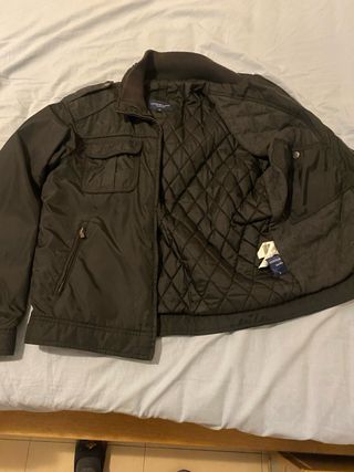 CHAQUETA NEGRA MOTO TALLA 48 ( M )