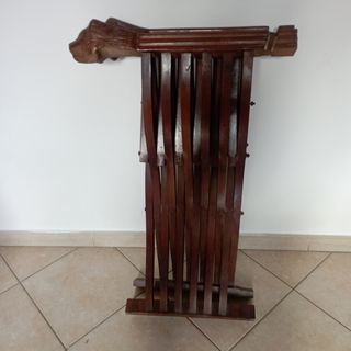 Coppia Sedie Antiche in legno richiudibili.