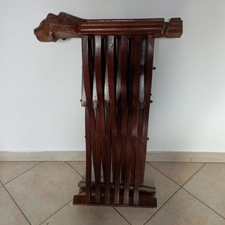 Coppia Sedie Antiche in legno richiudibili.