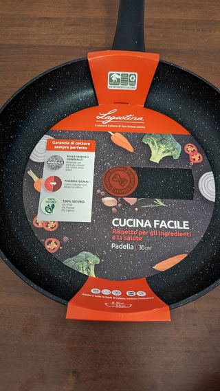 Set Lagostina: 3 padelle + 3 coperchi