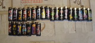 Collezione accendini smoking 