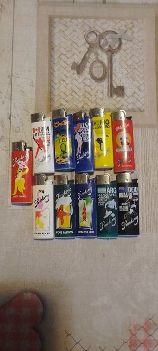 Collezione accendini smoking 