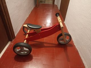 Triciclo madera Pinolino