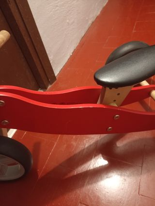 Triciclo madera Pinolino