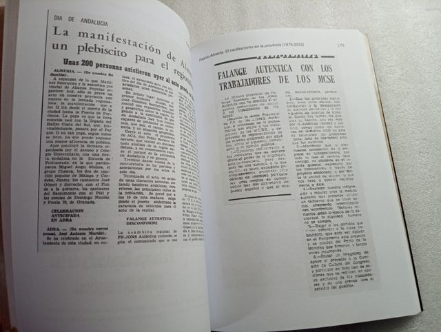 FASCIO ALMERÍA El neofascismo en la provincia 1975