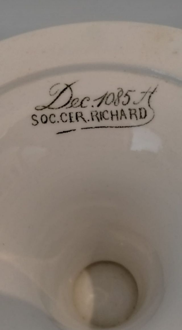 Antica ALZATINA Soc.Ceram.RICHARD