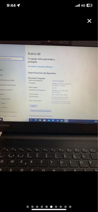 toshiba satellite Pro i5/SSD