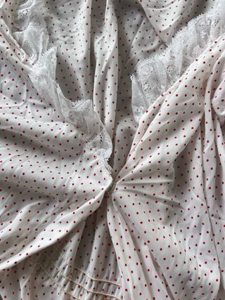 Conjunto lencero vintage años 70