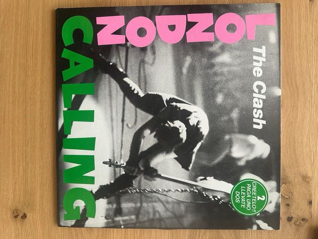 London Calling The Clash doppio LP in vinile