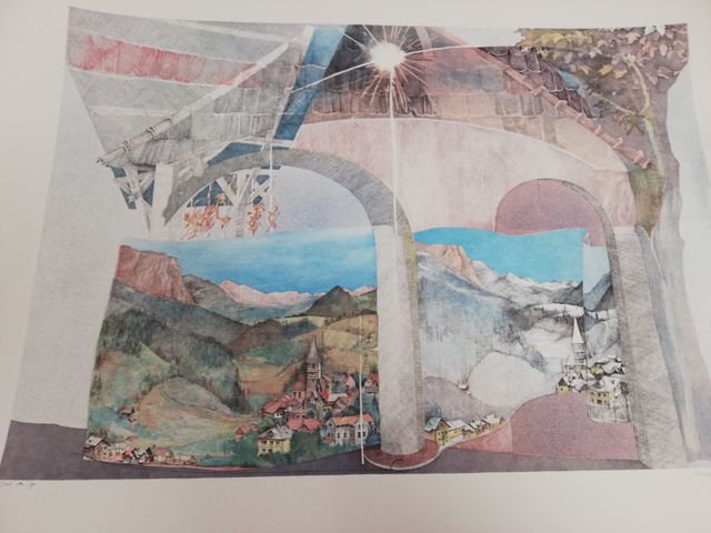 litografia color preciosa