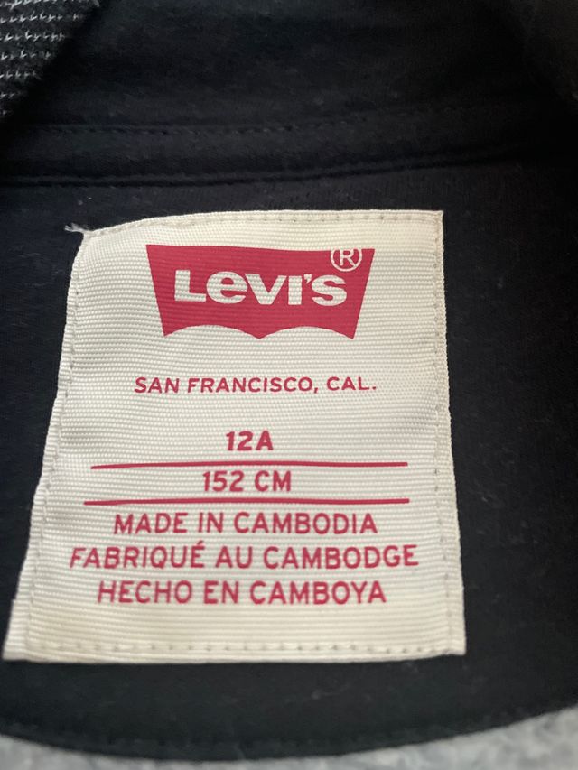 chaqueta niño Levis 12 años