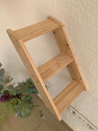 cama luna con escalera gato