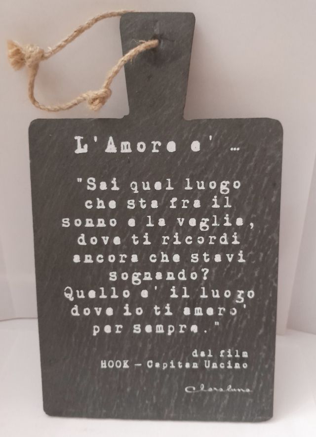 Tagliere decorativo Claraluna