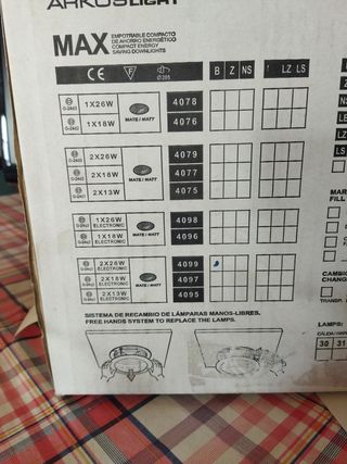 Foco empotrable Arkos color blanco