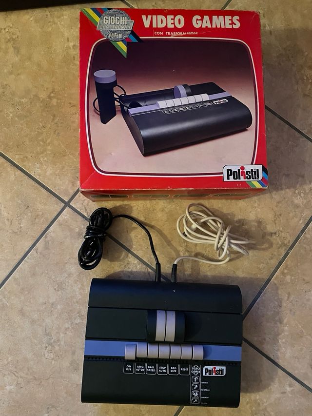 Console Polistil con scatola - 1978