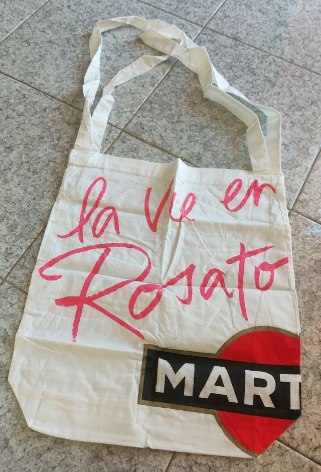 Borsa stoffa martini nuova perfetta