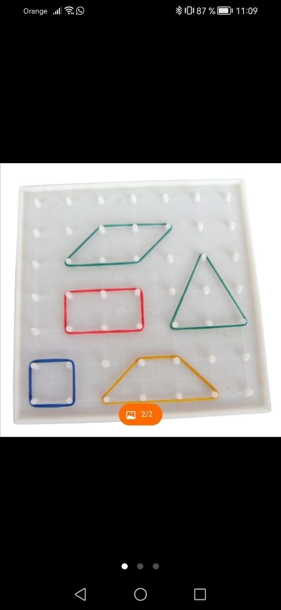 Geoboard juego