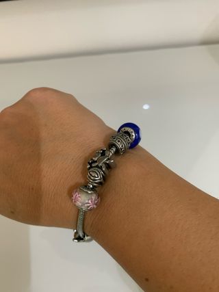 Pulsera abalorios tipo Pandora