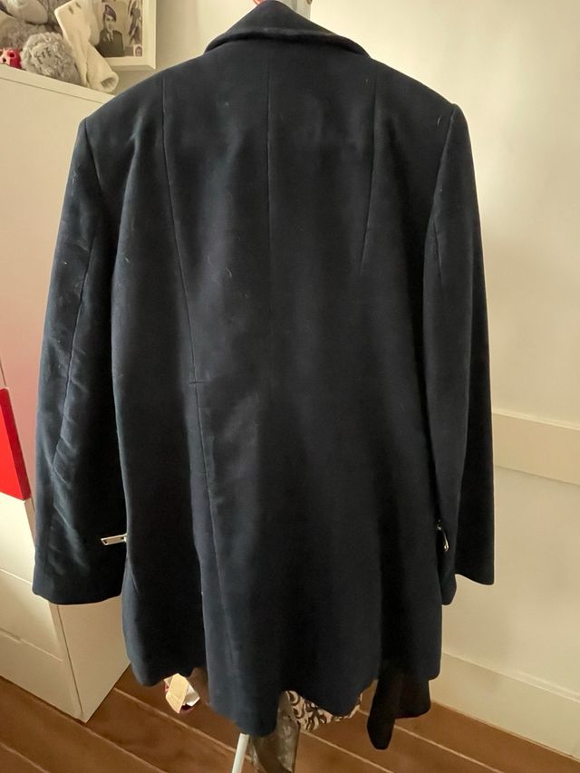 Abrigo azul marino