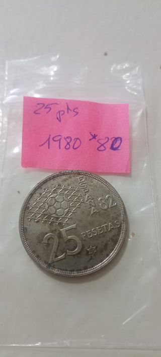 25 pesetas 1980*80