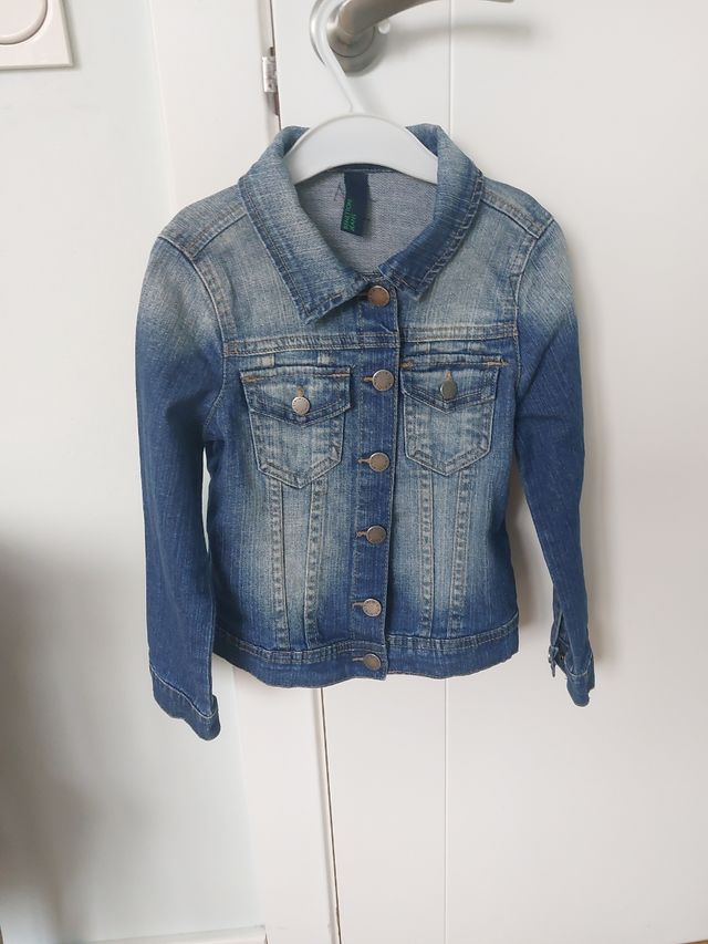 Cazadora vaquera niña  Benetton