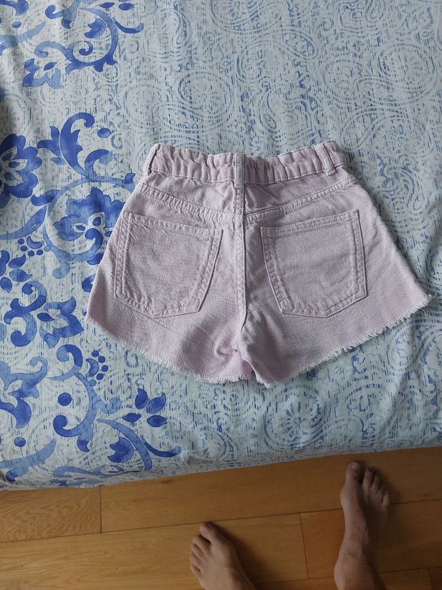 Paltalon vaquero corto niña