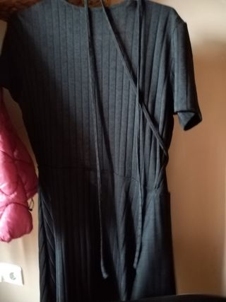 Vestido Zara cruzado