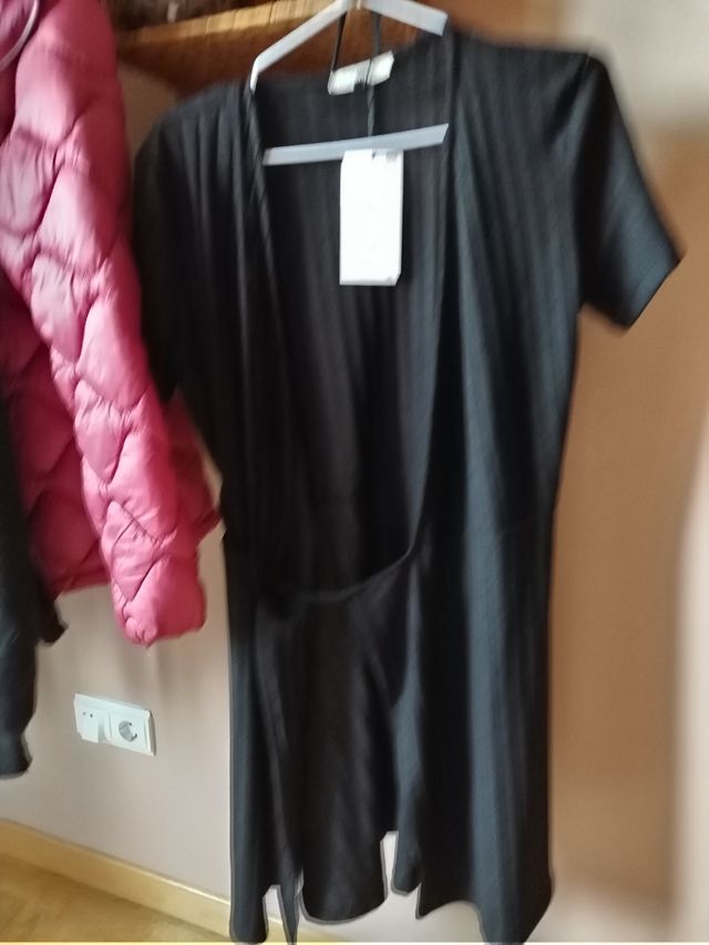 Vestido Zara cruzado