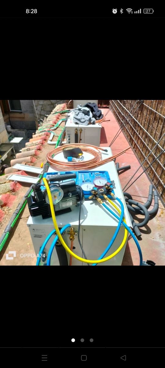 Instalación aire acondicionado