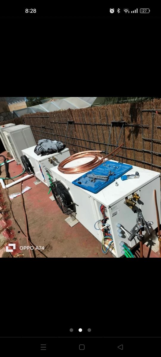 Instalación aire acondicionado