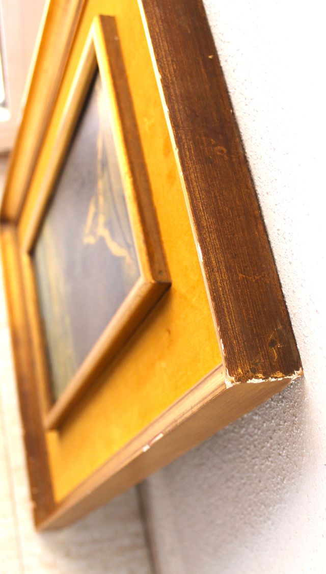 Antiguo cuadro , medidas 42x57x4