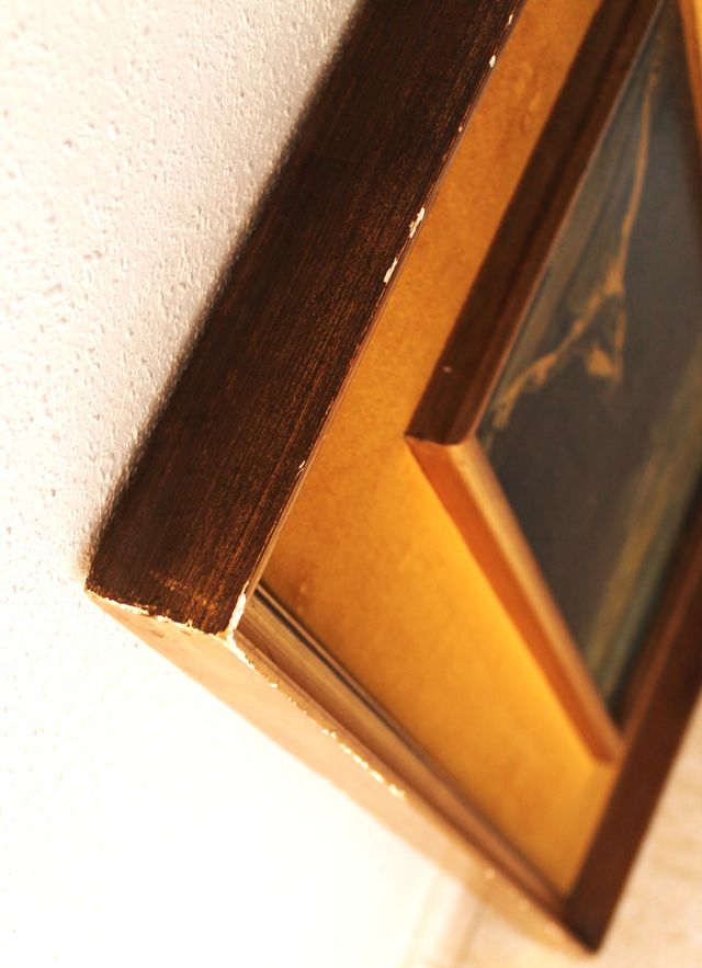 Antiguo cuadro , medidas 42x57x4