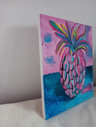 Cuadro óleo piña