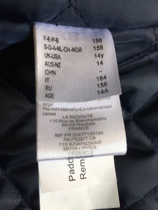 ABRIGO NIÑO DE PAÑO CON CAPUCHA