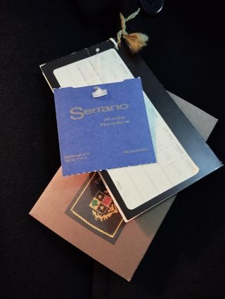 Abrigo de hombre NUEVO marca "SERRANO"