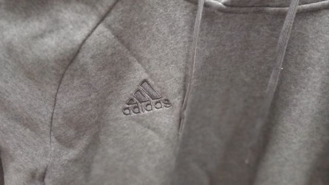 Felpa adidas uomo taglia s grigia